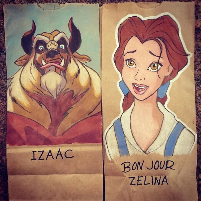 This Dad Started Drawing On His Kids' Lunch Bags 5 Years Ago And Even Obama Loved Them