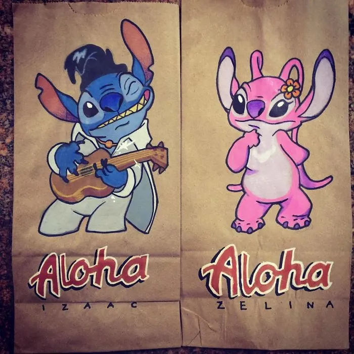 This Dad Started Drawing On His Kids' Lunch Bags 5 Years Ago And Even Obama Loved Them