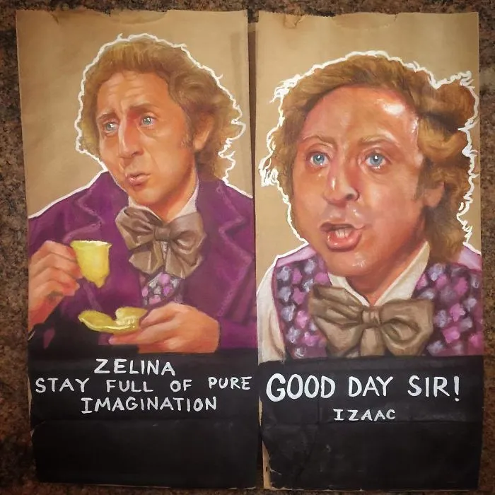 This Dad Started Drawing On His Kids' Lunch Bags 5 Years Ago And Even Obama Loved Them
