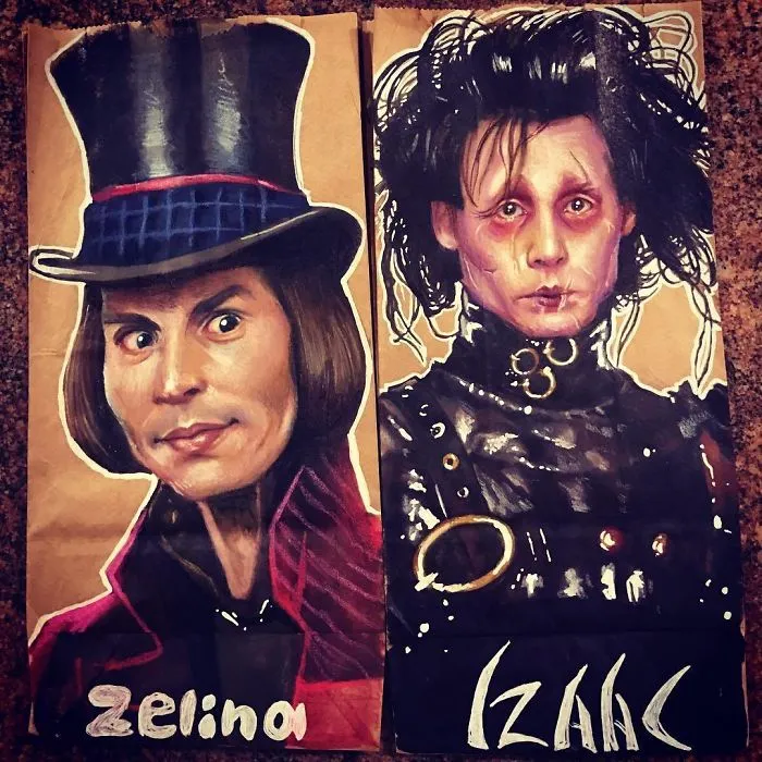 This Dad Started Drawing On His Kids' Lunch Bags 5 Years Ago And Even Obama Loved Them