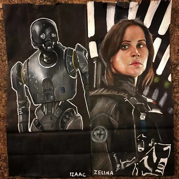 This Dad Started Drawing On His Kids' Lunch Bags 5 Years Ago And Even Obama Loved Them