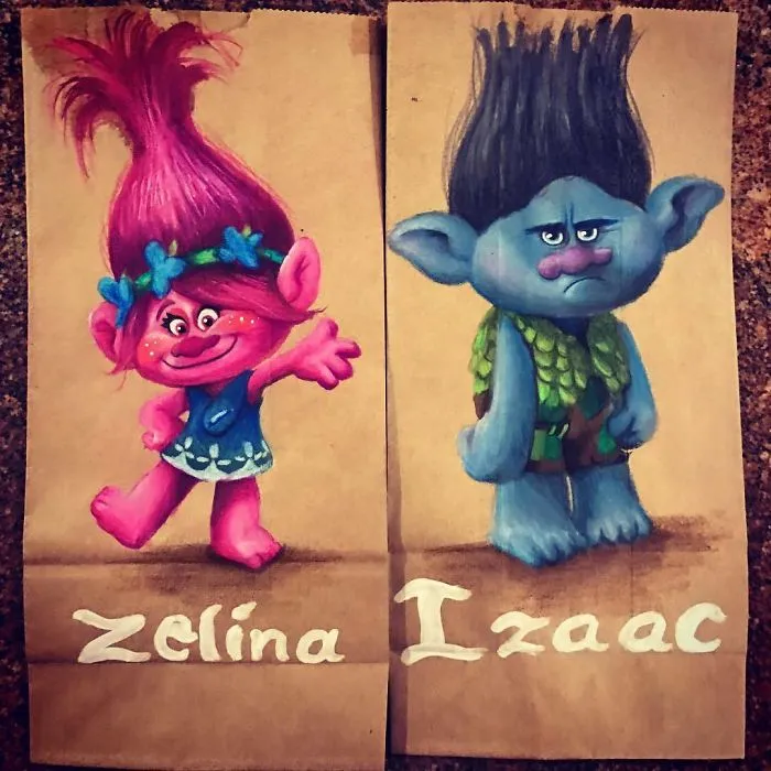 This Dad Started Drawing On His Kids' Lunch Bags 5 Years Ago And Even Obama Loved Them