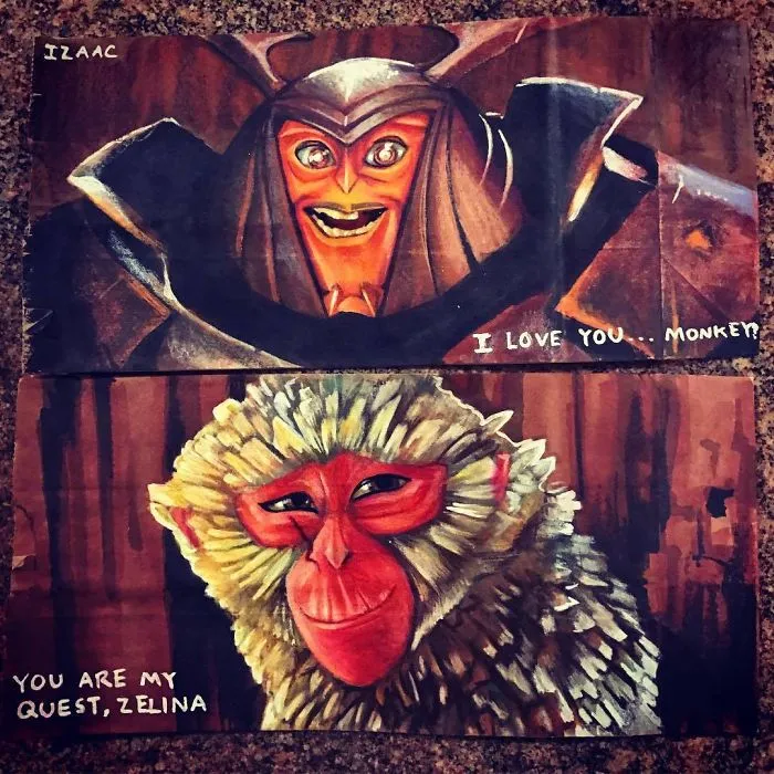This Dad Started Drawing On His Kids' Lunch Bags 5 Years Ago And Even Obama Loved Them