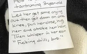 I've Written Over 350 Funny Notes About Being A Stay-At-Home Dad