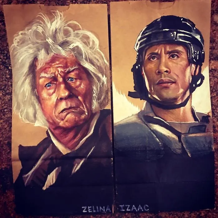 This Dad Started Drawing On His Kids' Lunch Bags 5 Years Ago And Even Obama Loved Them