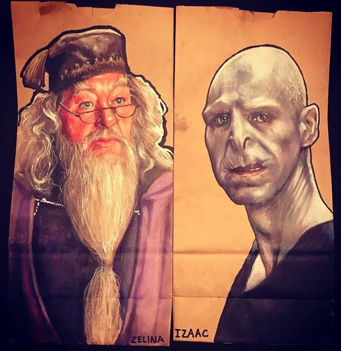 This Dad Started Drawing On His Kids' Lunch Bags 5 Years Ago And Even Obama Loved Them