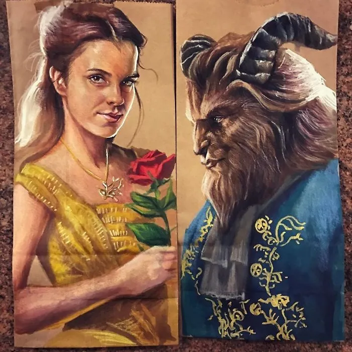 This Dad Started Drawing On His Kids' Lunch Bags 5 Years Ago And Even Obama Loved Them