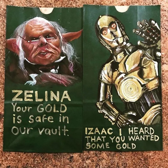 This Dad Started Drawing On His Kids' Lunch Bags 5 Years Ago And Even Obama Loved Them