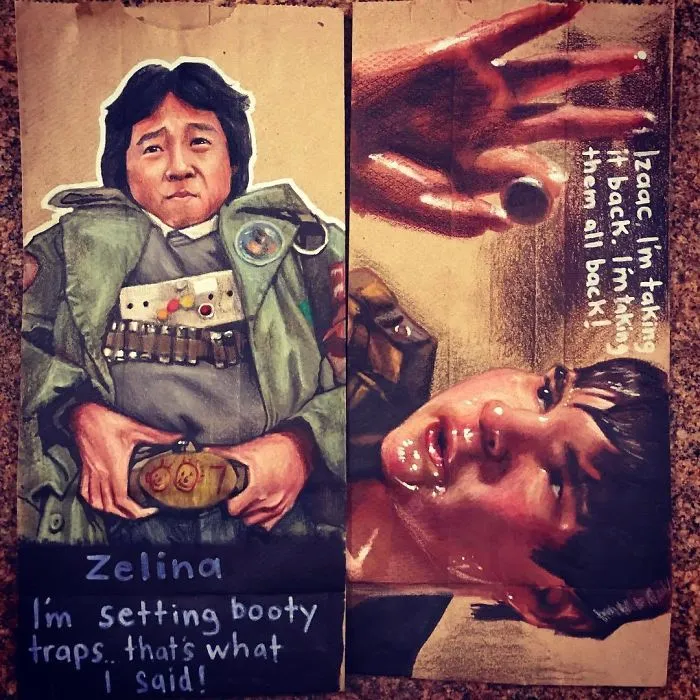 This Dad Started Drawing On His Kids' Lunch Bags 5 Years Ago And Even Obama Loved Them