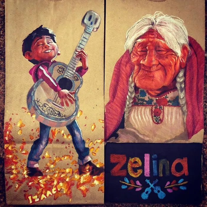 This Dad Started Drawing On His Kids' Lunch Bags 5 Years Ago And Even Obama Loved Them