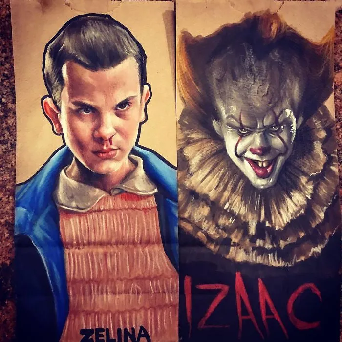 This Dad Started Drawing On His Kids' Lunch Bags 5 Years Ago And Even Obama Loved Them