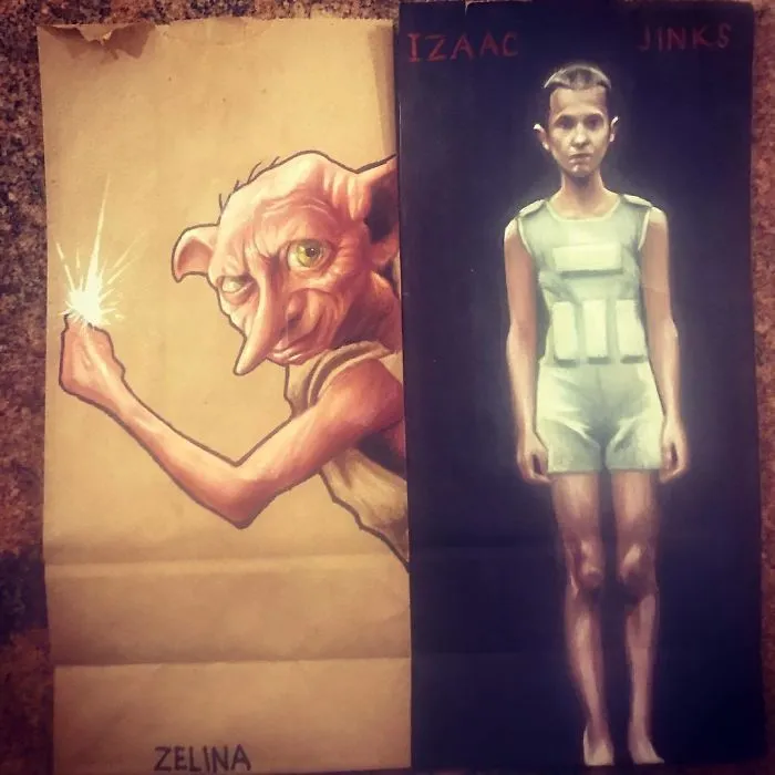 This Dad Started Drawing On His Kids' Lunch Bags 5 Years Ago And Even Obama Loved Them