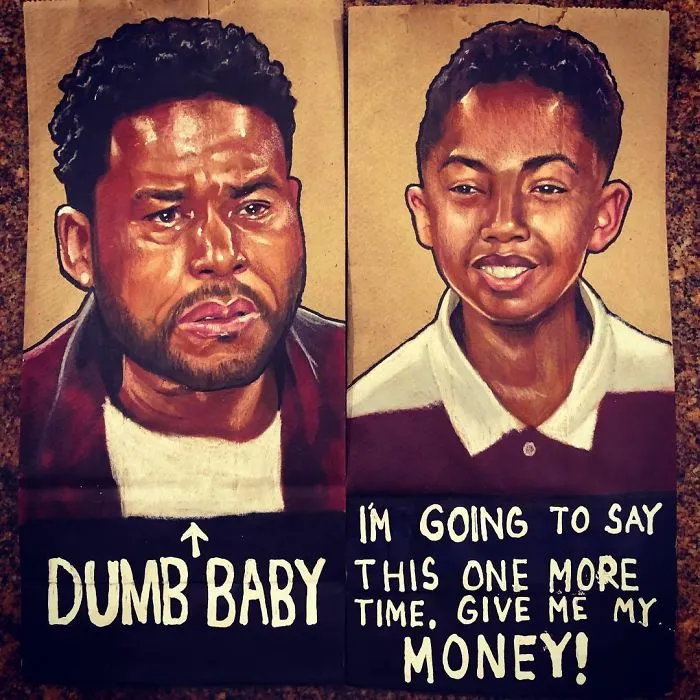This Dad Started Drawing On His Kids' Lunch Bags 5 Years Ago And Even Obama Loved Them