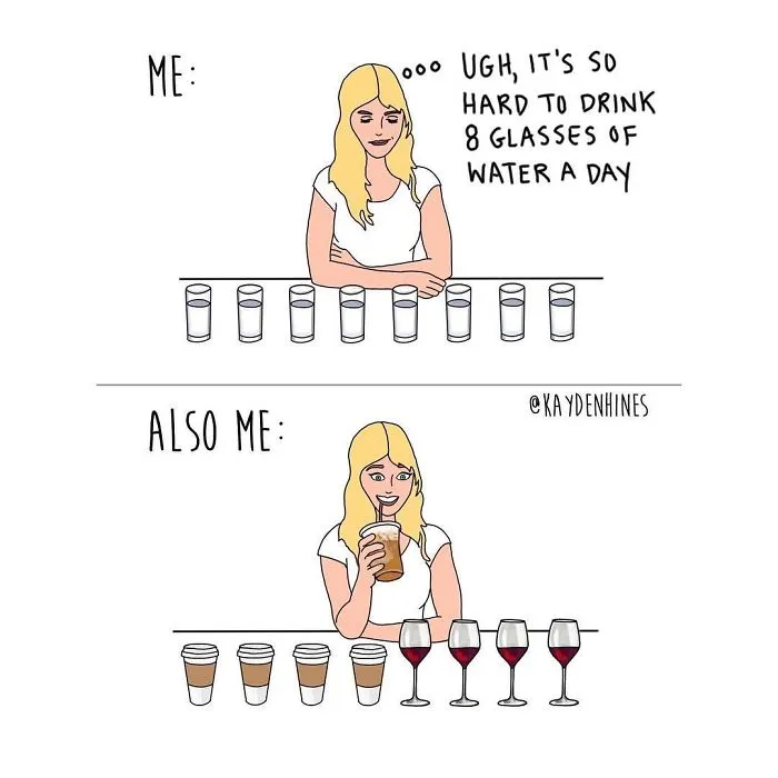 This Illustrator Hilariously Sums Up The True Struggles Of Adult Life