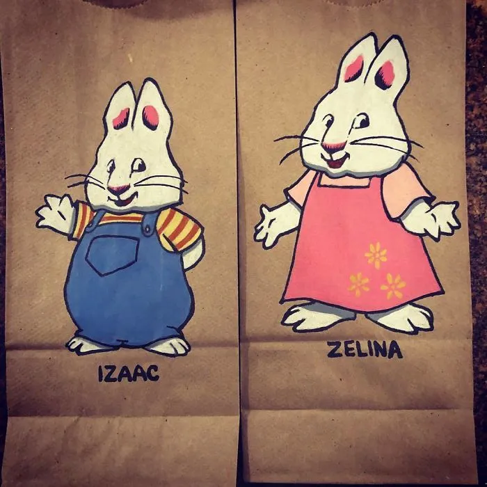 This Dad Started Drawing On His Kids' Lunch Bags 5 Years Ago And Even Obama Loved Them