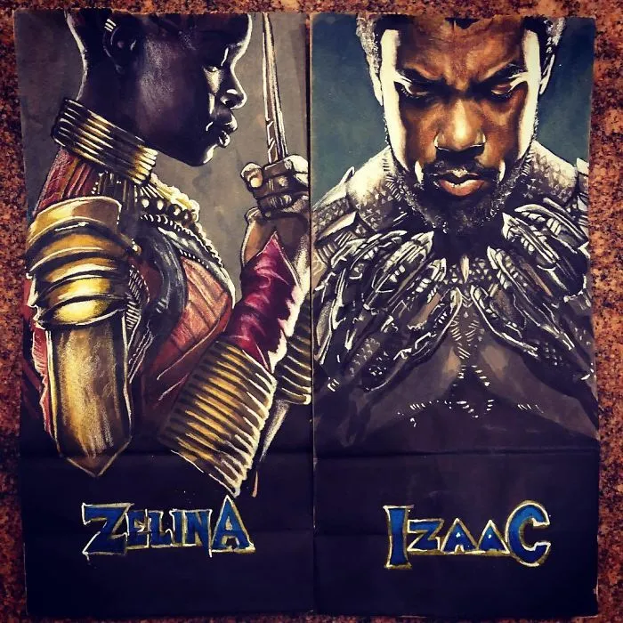 This Dad Started Drawing On His Kids' Lunch Bags 5 Years Ago And Even Obama Loved Them