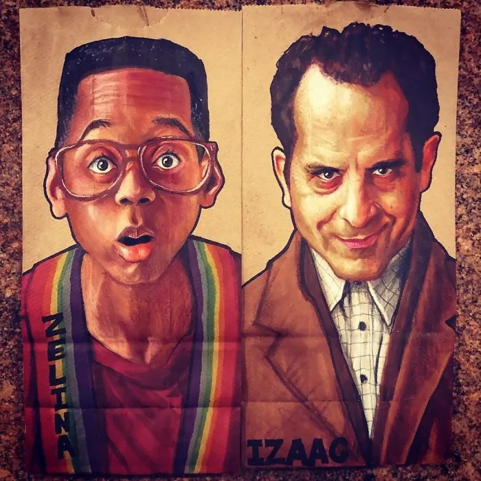 This Dad Started Drawing On His Kids' Lunch Bags 5 Years Ago And Even Obama Loved Them