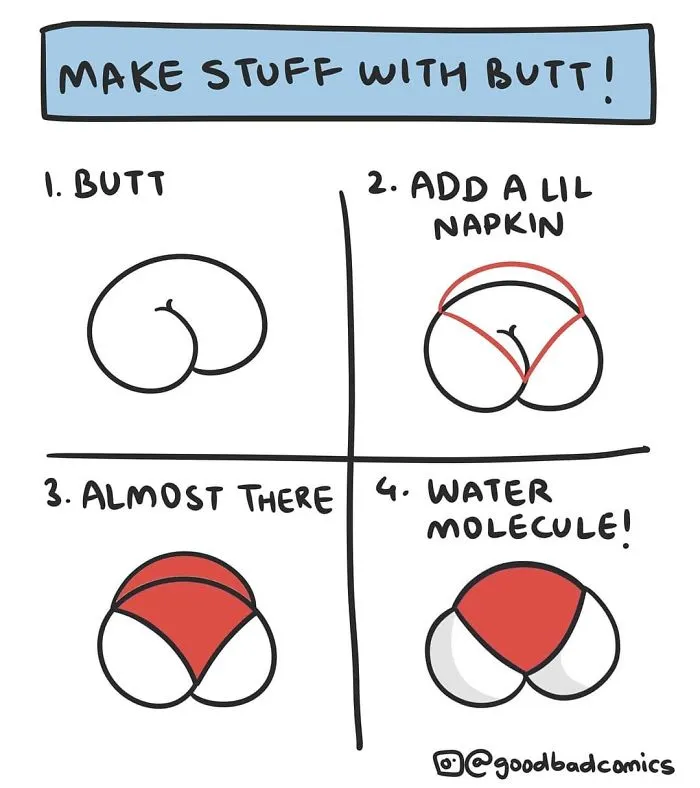 Artist Shows How To Draw Anything Out Of A Butt And You'll Want To Try It