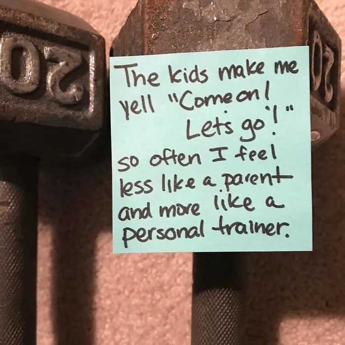 I've Written Over 350 Funny Notes About Being A Stay-At-Home Dad