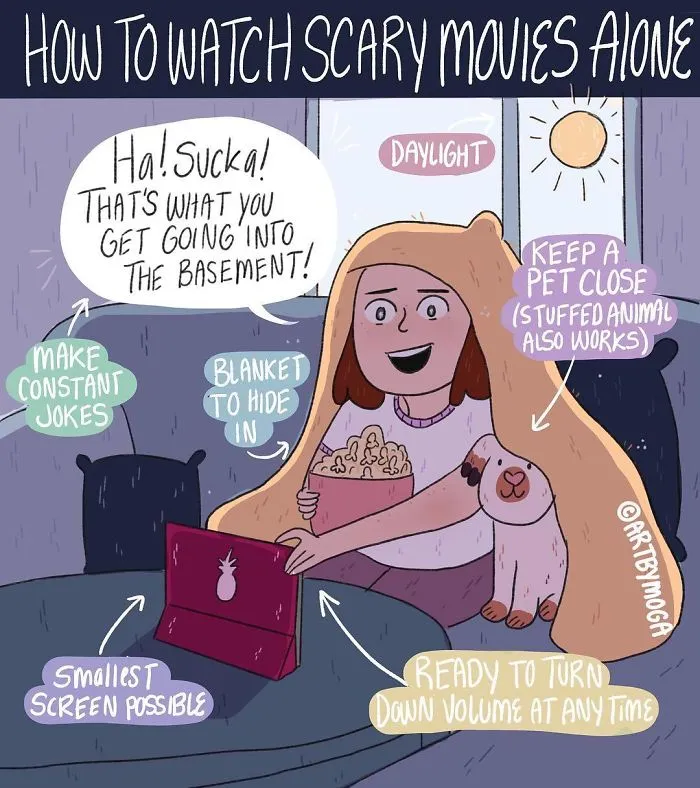 Girl Illustrates Her Everyday Struggles In 61 Funny Comics (New Pics)