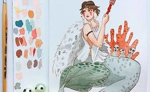 I Drew One Mermaid A Day For All Of May (31 Pics)