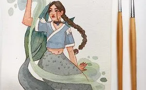 I Drew One Mermaid A Day For All Of May (31 Pics)