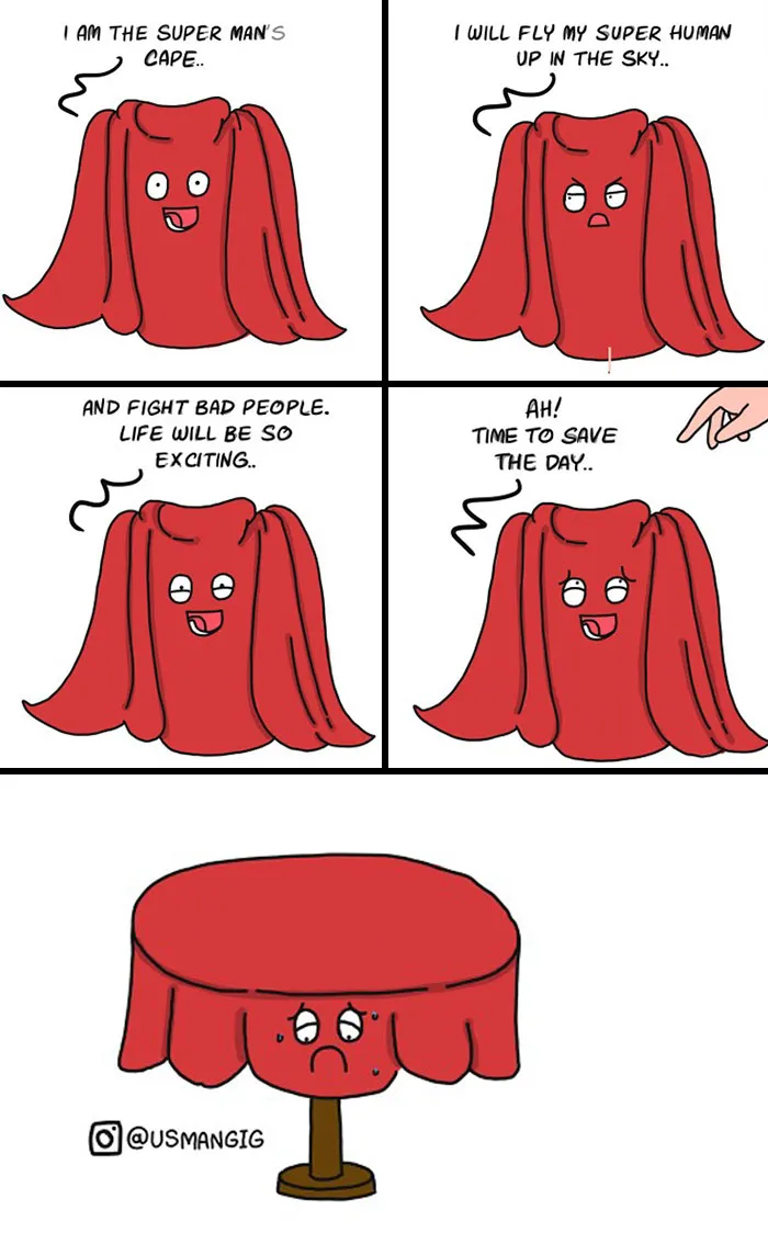 I Imagined What Inanimate Objects Would Say If They Could Talk (21 Comics)
