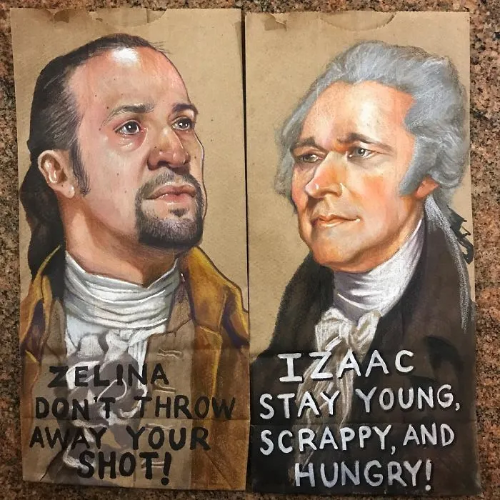 This Dad Started Drawing On His Kids' Lunch Bags 5 Years Ago And Even Obama Loved Them