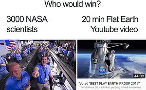 Flat-Earthers Are The Butt Of The Joke In These 38 Flat Earth Memes