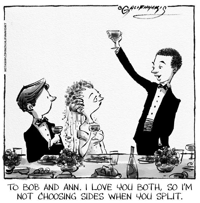 15 Uncomfortable Cartoons About Weddings That People Getting Married Won't Like