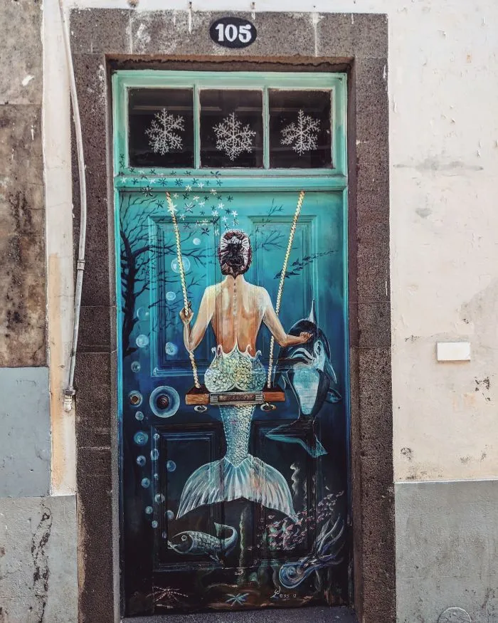 The Painted Doors Project: I Took Pictures Of Beautiful Doors In Madeira (27 Pics)