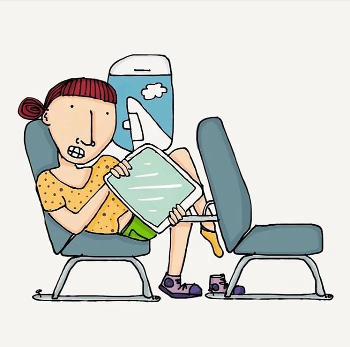 Ipad Pro Is Too Big For The Airplane Table