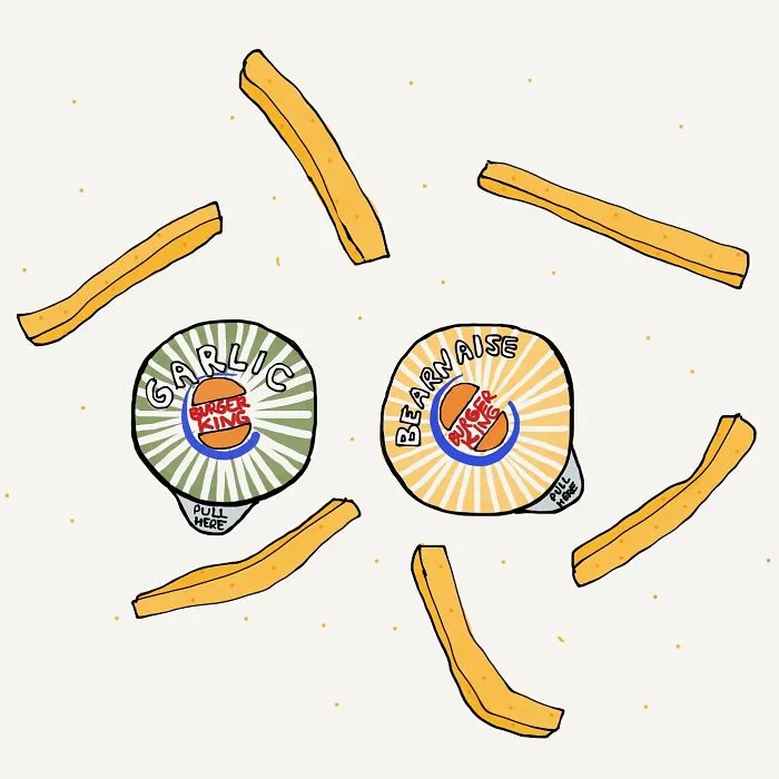Can’t Decide Which Dipping Sauce I Want For My Fries