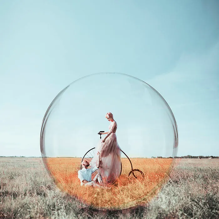 There Are Just Two Of Us, In Our Own World, Nobody Can Hurt Us