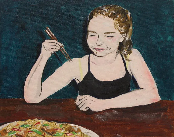 I Painted My Sister In A Chinese Restaurant