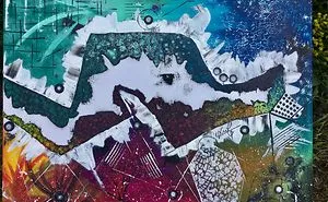 Painting How Dissociation Feels Like