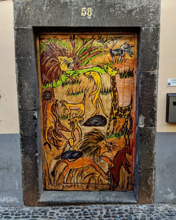 The Painted Doors Project: I Took Pictures Of Beautiful Doors In Madeira (27 Pics)