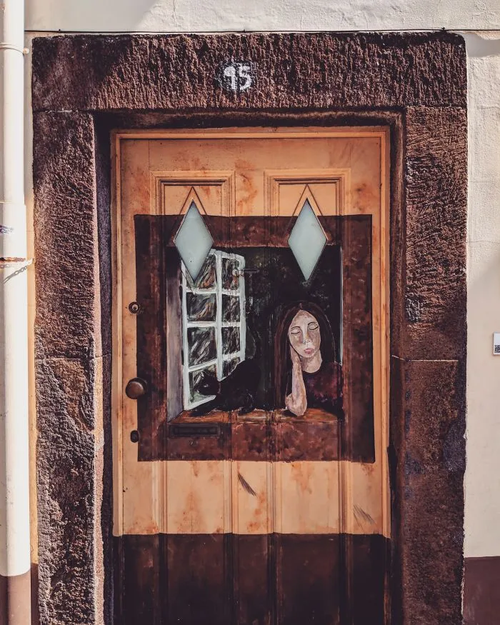 The Painted Doors Project: I Took Pictures Of Beautiful Doors In Madeira (27 Pics)