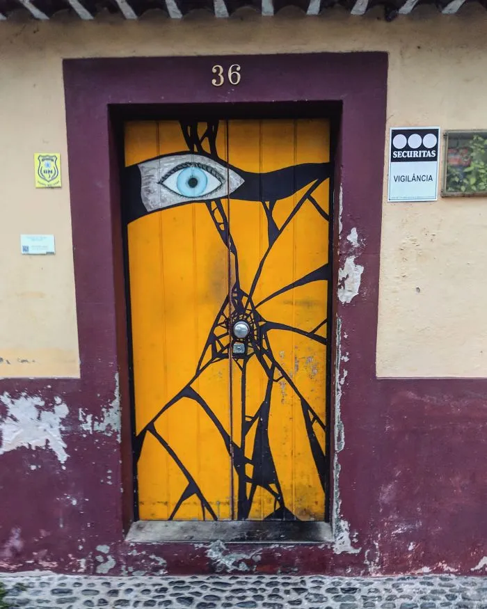 The Painted Doors Project: I Took Pictures Of Beautiful Doors In Madeira (27 Pics)