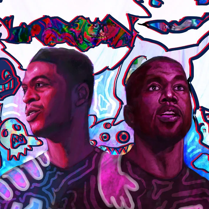 Kids See Ghosts Illustration By Oscar Joyo