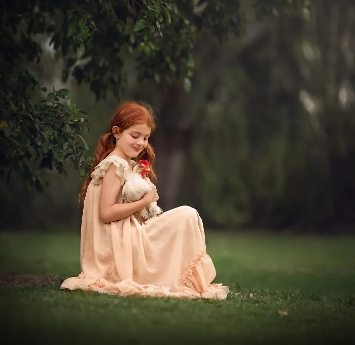 My Daughter Has A Special Bond With Animals And I Capture It In My Photos (20 Pics)