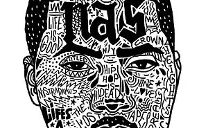 I Drew Famous Rap And Hip Hop Icons Using The Song Lyrics