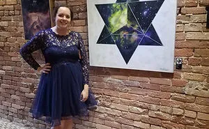 Painting Series Using Hubble Images & Geometry (20+paintings)