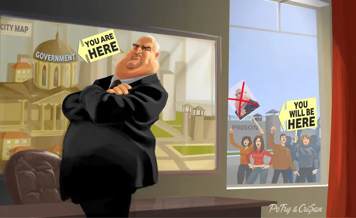 Petry & Crisan: 12 Cartoons For Your Friends Or... For Your Enemies!