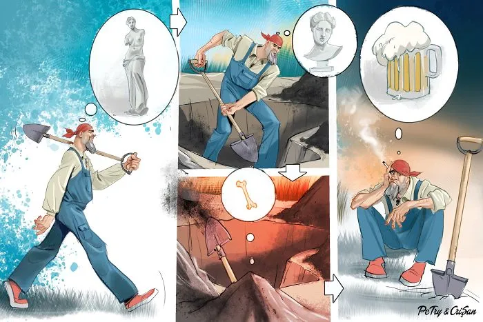 Petry & Crisan: 12 Cartoons For Your Friends Or... For Your Enemies!