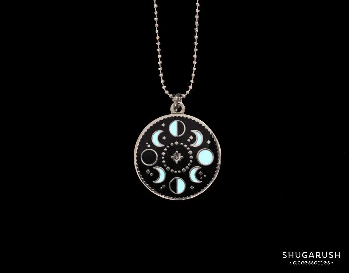 I Create Glow In The Dark Enamel Pins And Galaxy Necklaces