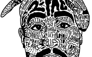 I Drew Famous Rap And Hip Hop Icons Using The Song Lyrics