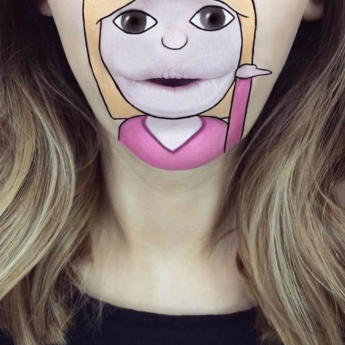 Makeup Artist Turns Her Lips Into Pop Culture Characters, And It’s So Real It’s Confusing