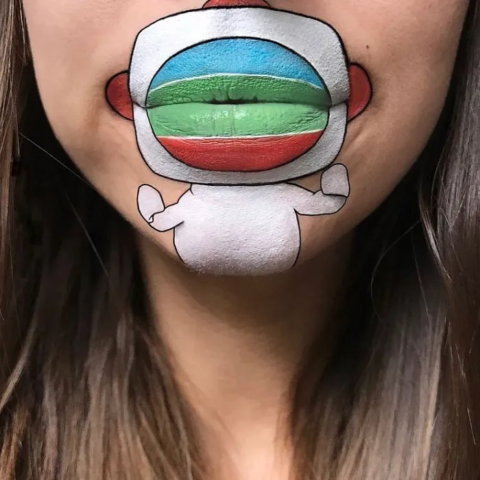 Makeup Artist Turns Her Lips Into Pop Culture Characters, And It’s So Real It’s Confusing