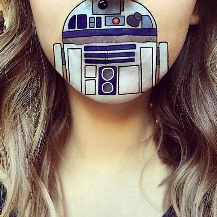 Makeup Artist Turns Her Lips Into Pop Culture Characters, And It’s So Real It’s Confusing